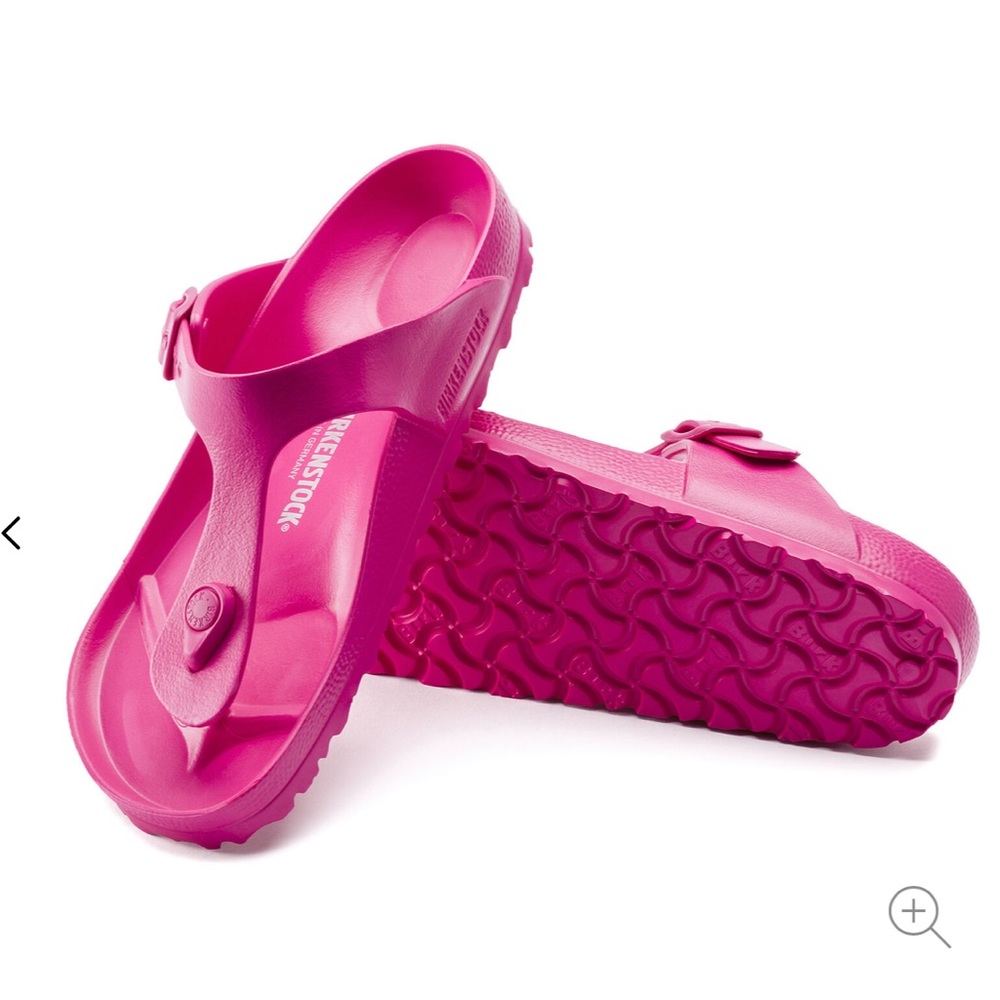 NWOT Birkenstock Gizeh Eva Pink Sandals